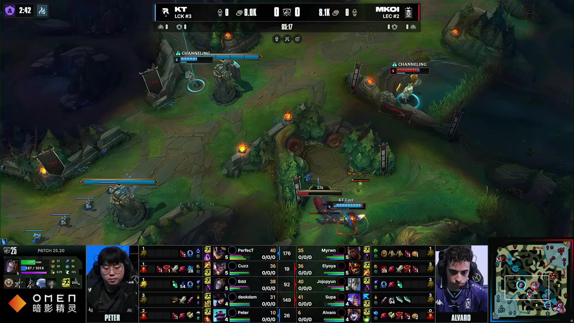 JKL：我觉得自己不是很菜的选手 在想怎么延续自己的状态